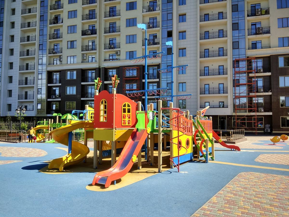 Аркадия Студия С Балконом Частичный Вид Моря Первая Линия От Моря Odessa Extérieur photo
